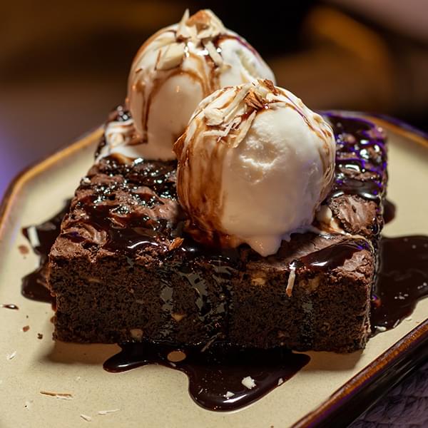 Vanilla Brownie Delight